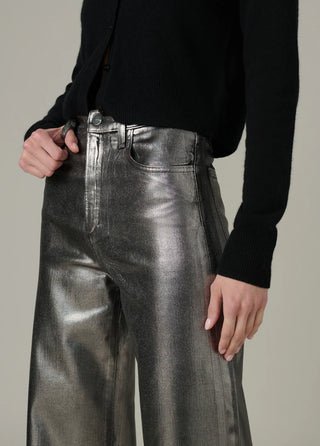 The Mia Wide Leg Ankle Foil