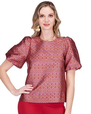 Short Sleeve Groovy Top