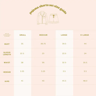 Sweet Dreams Pajama Shorts Set-Aprés Ski