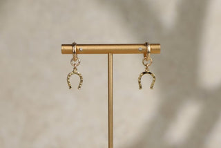Huggie Hoop & Horseshoe Earrings
