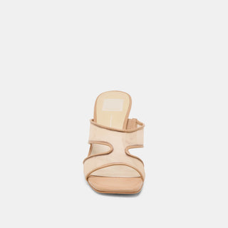 Gitel Heels Light Tan Mesh