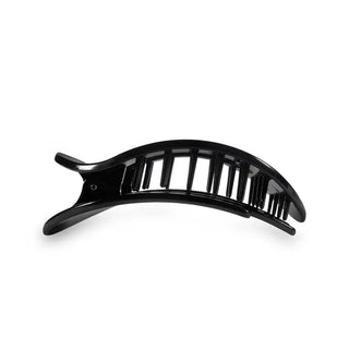 Round Flat Hair Clip | Med. | Jet Black
