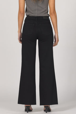 Fiona Wide Leg in Black Arrow