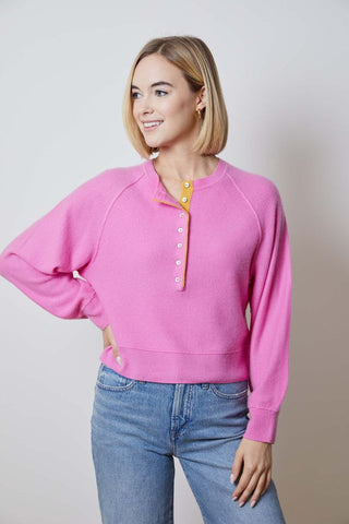 Henley Pullover Chateau Rose