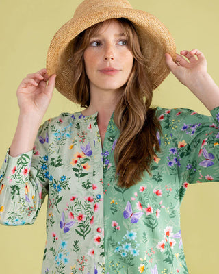 Paloma Dress in Mixed Botanical