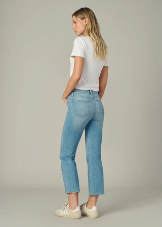 The Callie Cropped Bootcut W/ Razor Hem