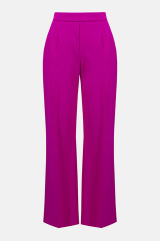 Scuba Crepe Wide Leg Pull-On Pants
