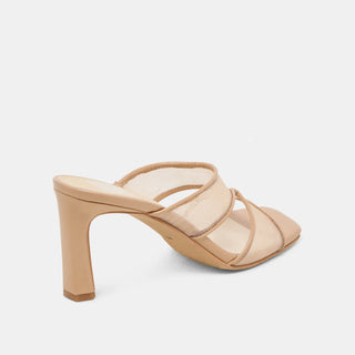 Gitel Heels Light Tan Mesh