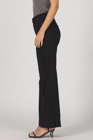 Fiona Wide Leg in Black Arrow