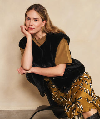 Fake Fur Bodywarmer Vest