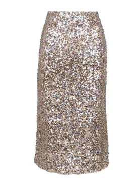 Gold Sequin Skirt