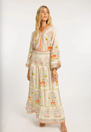 Chablis Vintage Floral Skirt