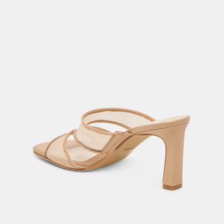 Gitel Heels Light Tan Mesh