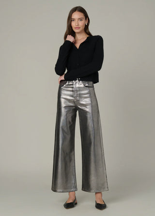The Mia Wide Leg Ankle Foil