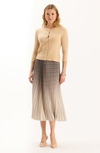 Cara Pleated Skirt