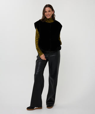 Fake Fur Bodywarmer Vest