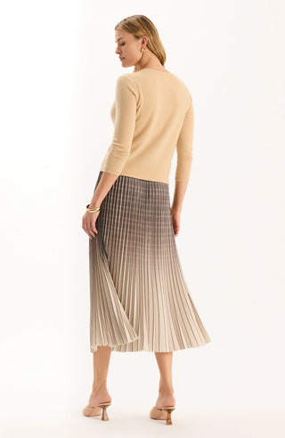 Cara Pleated Skirt