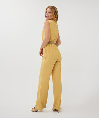Jumpsuit Fancy Crinkle