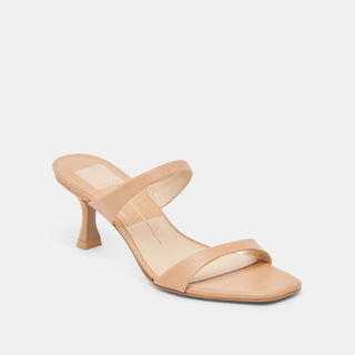 Genora Heels Cafe Leather