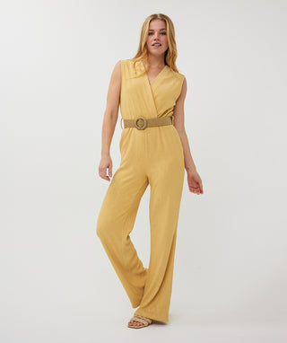 Jumpsuit Fancy Crinkle