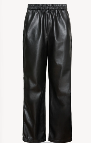 Max Pant in Black Vegan Leather
