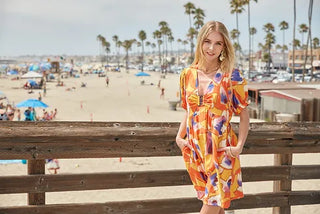 V-Neck Ring Dress