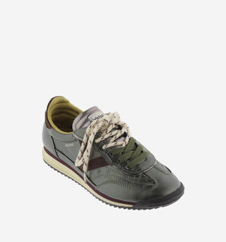 Saturno Metal & Suede Sneakers