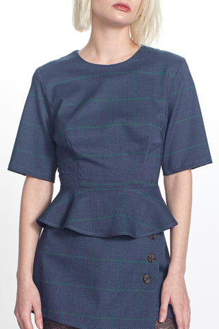 Yolanda Top in Navy