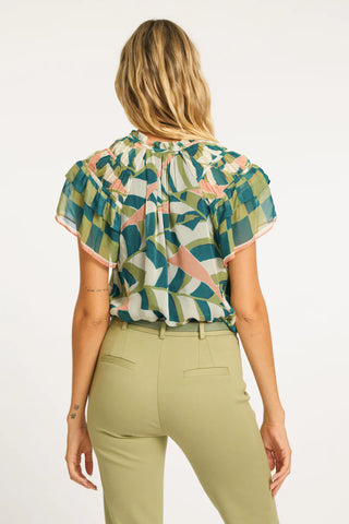 Kelsie Desert Mosaic Top