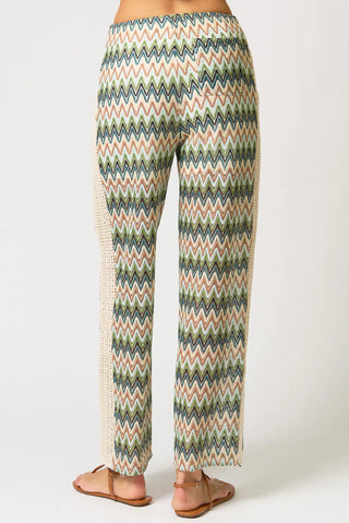 Celine Crochet Mid Rise Pants