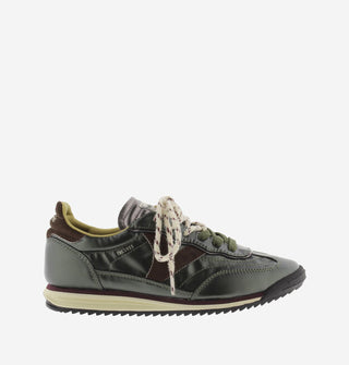 Saturno Metal & Suede Sneakers