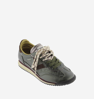 Saturno Metal & Suede Sneakers