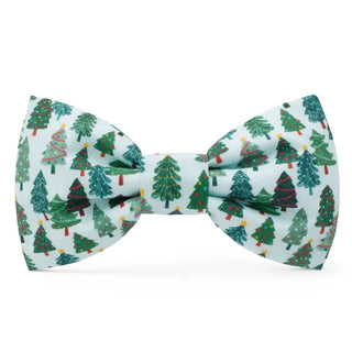 Festive Firs Dog Bow Tie