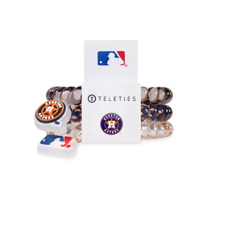 Spiral Hair Coils | Small | Houston Astros Hair Ties