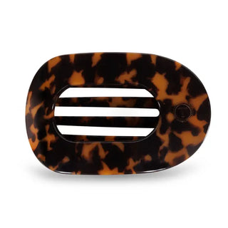 Round Flat Hair Clip | Medium | Tortoise