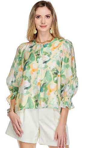 Placket Blouse