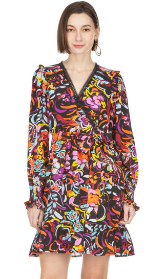 Hip Floral Dress