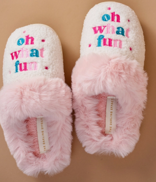 Dreamy Daze Slippers Oh What Fun