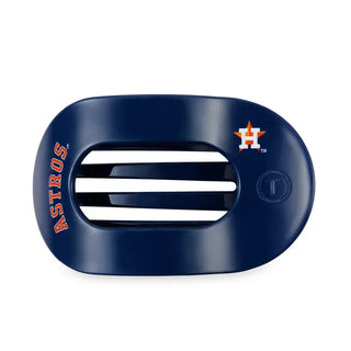 Flat Round Hair Clip | Large | Houston Astros
