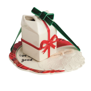 Dear Santa Cookie Plate & Milk Set