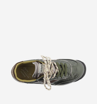 Saturno Metal & Suede Sneakers