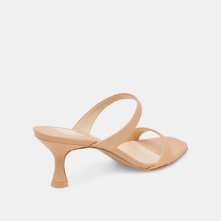 Genora Heels Cafe Leather