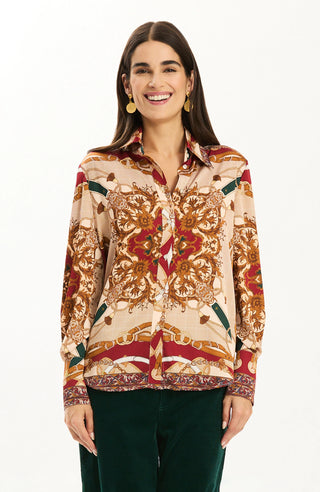 Chloe Status Charmeuse Shirt