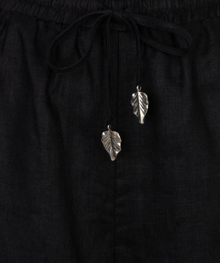 Shorts Elastic Linen