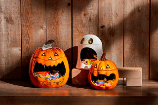 Jack-O-Lantern Open Mouth Candy Container