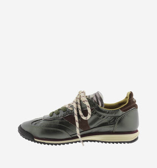 Saturno Metal & Suede Sneakers