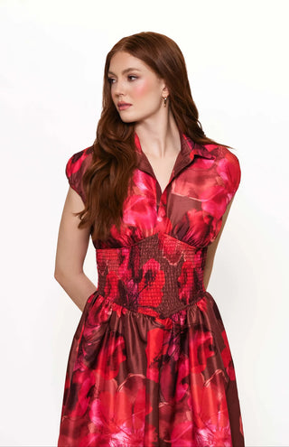 Trevy Dress in Rosewood
