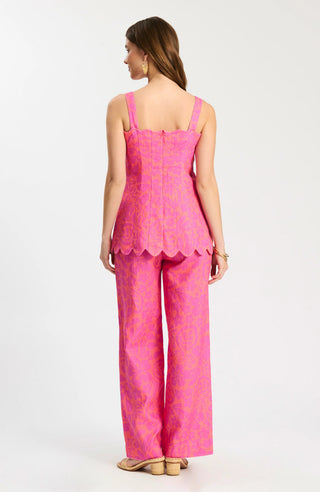 Gianna Linen Floral Pant