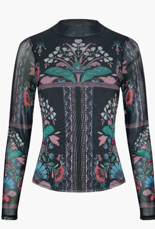 Marta Top in Twilight Bloom