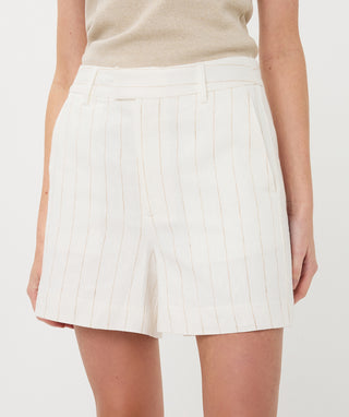 Shorts Linen Striped